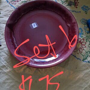 Handmade dinner set